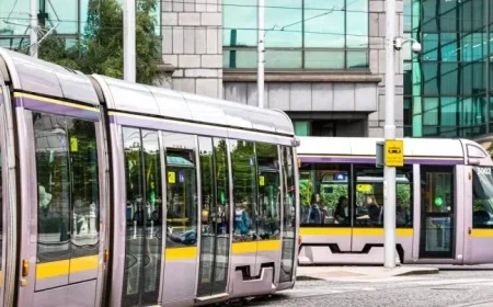 Latest update on Georges Dock Bridge works amid ongoing Luas Red Line disruptions