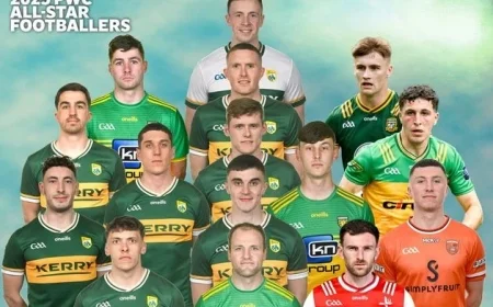 Kerry Shines in All-Star Football Lineup with Eight All-Ireland Heroes
