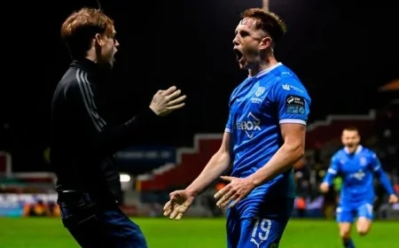 Supersub Sam Glenfield Scores Dramatic Late Goal to Secure Waterford’s Premier Division Spot and Shatter Bray’s Hopes