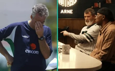 Roy Keane Criticizes Ian Wright’s Defense of Mick McCarthy in Saipan Dispute