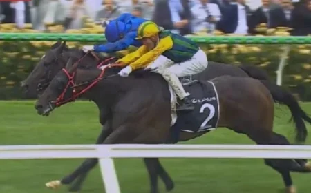 Ceolwulf Clinches Thrilling Victory in Champions Mile Photo Finish as Top Contenders Falter