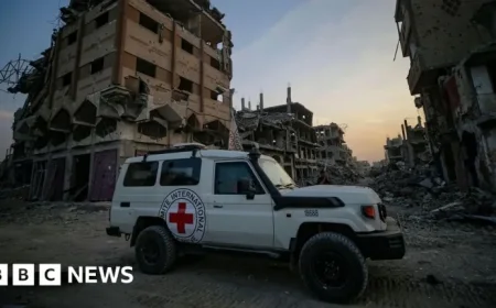 Israel accepts coffin from Hamas claiming to hold remains of Gaza hostage