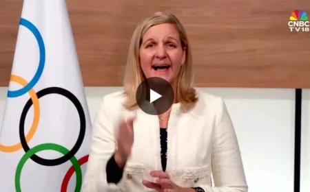 Kirsty Coventry Highlights India’s Expanding Influence in Global Sports and Olympic Movement at Global Leadership Summit 2025