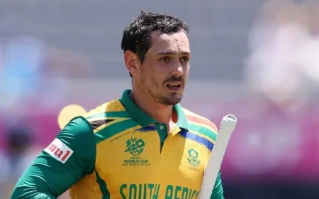 Quinton de Kock Shines in Triumphant ODI Comeback with Masterclass Performance in Faisalabad