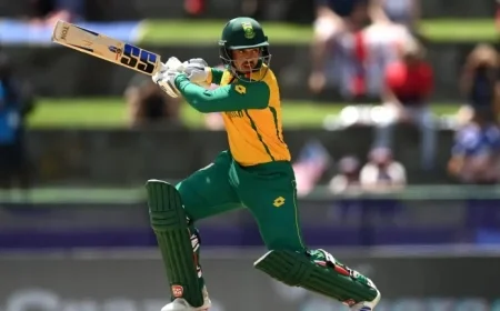 Top ODI Century Makers Among Visiting Batsmen in Asia