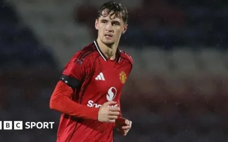 Man Utd Academy Milestone Jack Fletcher Steps In for Kobbie Mainoo in Matchday Squad