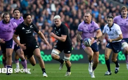 Unforgettable Showdowns: Iconic Scotland vs All Blacks Rugby Matches