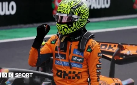 Lando Norris Triumphs in Sao Paulo Grand Prix Sprint as Oscar Piastri Crashes Out at Interlagos