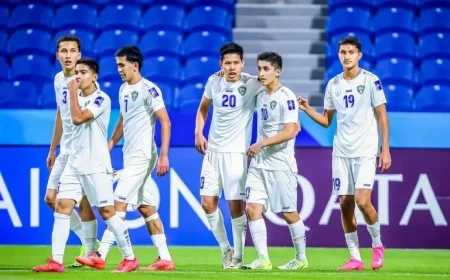 Uzbekistan Set to Clash with Paraguay in FIFA U-17 World Cup Today