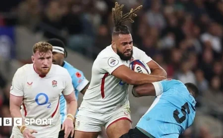 Live Updates: England vs Fiji Rugby Autumn Internationals Score and Radio Commentary