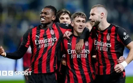 AC Milan Climbs to First Place as Juventus Stumbles