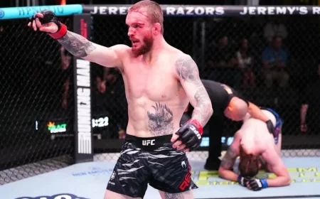 Highlights: Zachary Reese ignites UFC Vegas 111 Prelims with last-minute submission victory