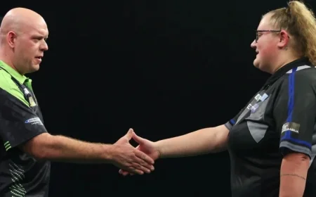 Dramatic Grand Slam of Darts: Michael van Gerwen Edges Out Beau Greaves, Luke Littler and Luke Humphries Begin Strong