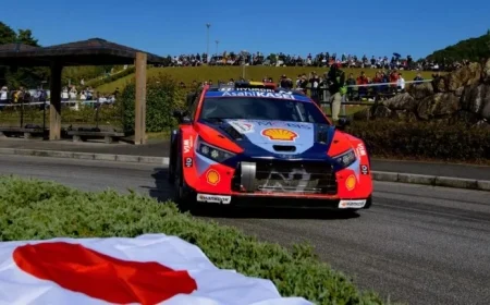 Rally Japan Thierry Neuville and Hyundai Hit Rock Bottom