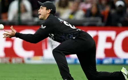 New Zealand Elects to Bowl First in 4th T20 International Clash Against West Indies
