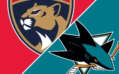 Sharks Defeat Panthers 3-1: Nov 8, 2025 Game Recap