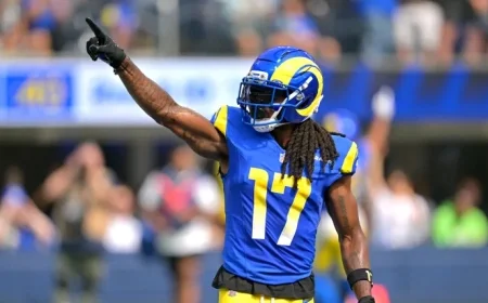 Davante Adams Injury Update: Crucial News on Rams Wide Receiver’s Status for Week 10 Game