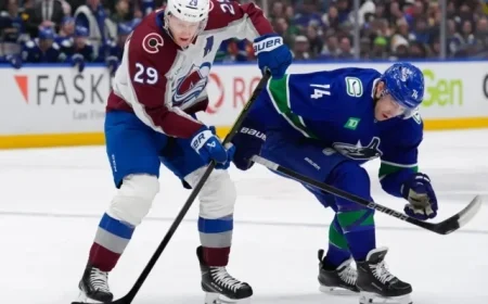 Colorado Challenges Vancouver with Minimal Rest