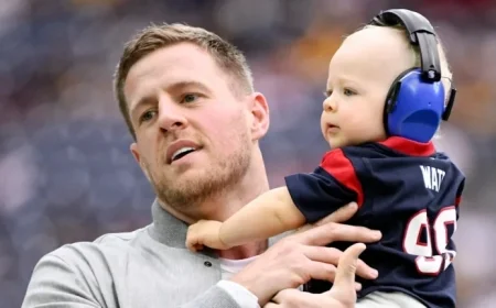 J.J. Watt Returns to NRG Stadium Field on Sunday