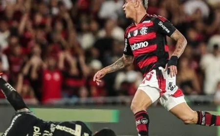 Thrilling Finish: Flamengo Edges Closer to Palmeiras and Sinks Santos Further into Relegation Zone