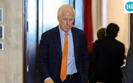 Senate Shutdown Vote in Chaos as Republican John Cornyn Goes Missing