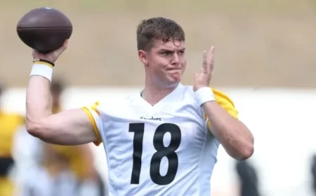 Steelers Open Roster Spot for Rookie Quarterback