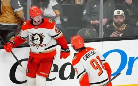 Ducks Triumph 4-3 in Overtime Against Golden Knights: Key Highlights