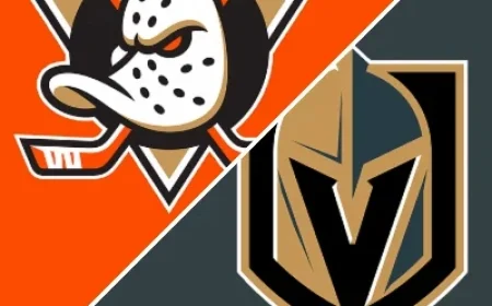 Ducks Triumph 4-3 Over Golden Knights: Nov 8, 2025 Recap