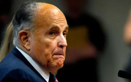 Trump Pardons Giuliani and Key Figures Linked to 2020 Election Overturn Attempts