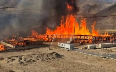 Lehi Fire Destroys Under-Construction Apartment Complex in Video