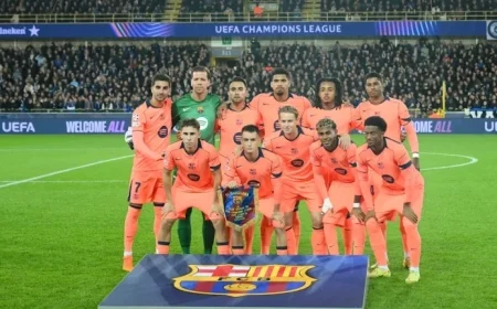 Discover the FC Barcelona Schedule: Next 5 Matches Following 3-3 Draw with Club Brugge