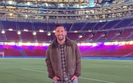 Lionel Messi Visits Camp Nou and Hints at a Future Barcelona Return Wishing to Come Back Beyond a Farewell