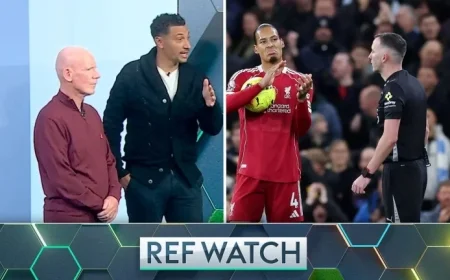 Ref Watch: Dermot Gallagher Explains Why Liverpool’s Disallowed Goal at Man City Wasn’t a Clear and Obvious Error