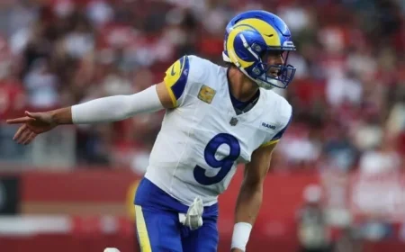 Matthew Stafford Shines Bright in Rams Win Continues Spectacular Season