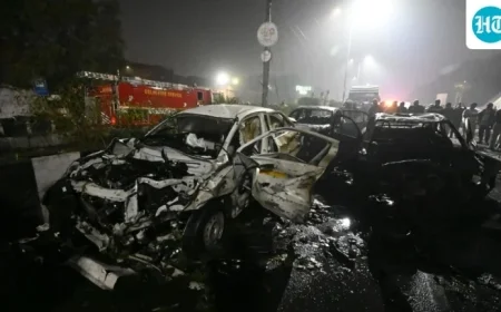 Car Explosion Near Delhi’s Red Fort Sparks Fears of Casualties India News