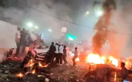 Explosive Discovery: Delhi Rocked by Huge Blast Just Hours After 2,900 kg Explosives Seized in Faridabad