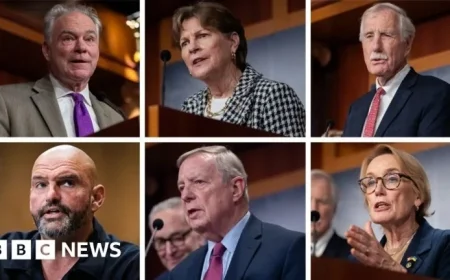 Discover the Democrats Who Voted to End the Government Shutdown
