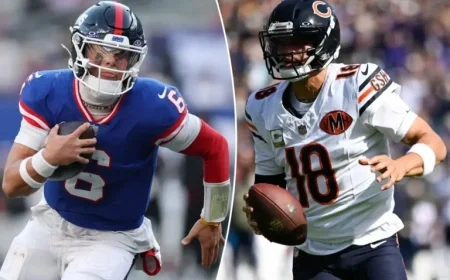NFL Week 10: Giants vs. Bears Predictions, Odds, and Top Bets