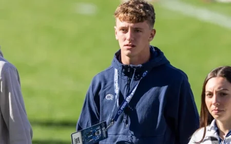 NFL Legend Recruits 4-Star Penn State Commit for Rival Team