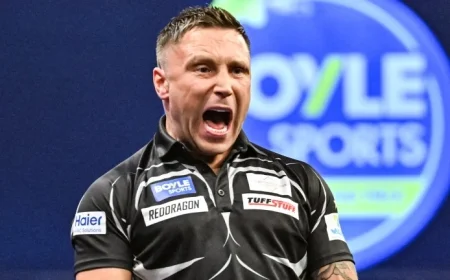 Gerwyn Price Dominates James Wade in Darts Showdown Fulfilling Bold Prediction