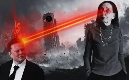 Joyce Carol Oates Criticizes Elon Musk on His Own Platform