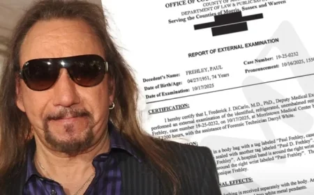 KISS Guitarist Ace Frehley’s Cause of Death Revealed