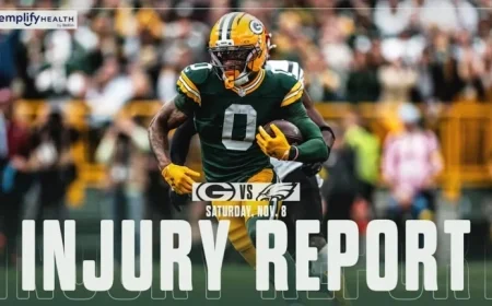 Packers’ Injury Report: Four Questionable, Two Ruled Out for Eagles Game