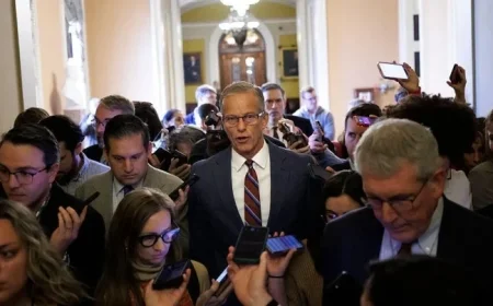 Live Updates on Government Shutdown: Senate Prepares Final Vote to Resolve Impasse