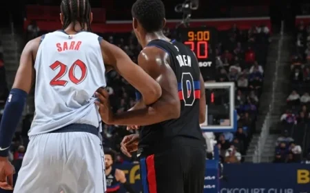 Pistons Host Wizards in First of Four-Game Home Stand