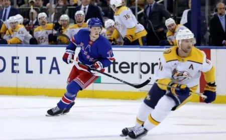 Nashville Predators Face New York Rangers: Game 17 Open Thread