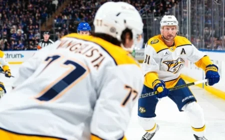 Predators Face Rangers in November 10 Showdown