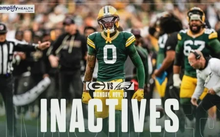 Packers’ Matthew Golden Inactive for Monday Night Clash with Eagles