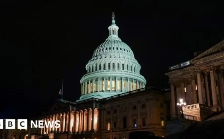 US Senate Approves Funding Bill to Potentially Avert Imminent Government Shutdown