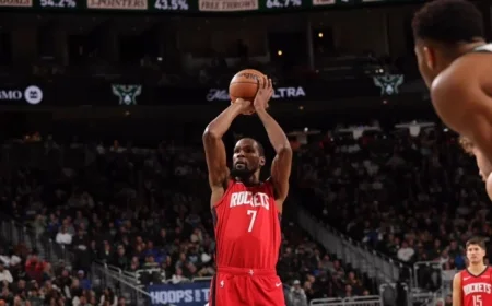 Durant vs. Giannis Showdown Electrifies NBA Fans; Rockets Defeat Bucks